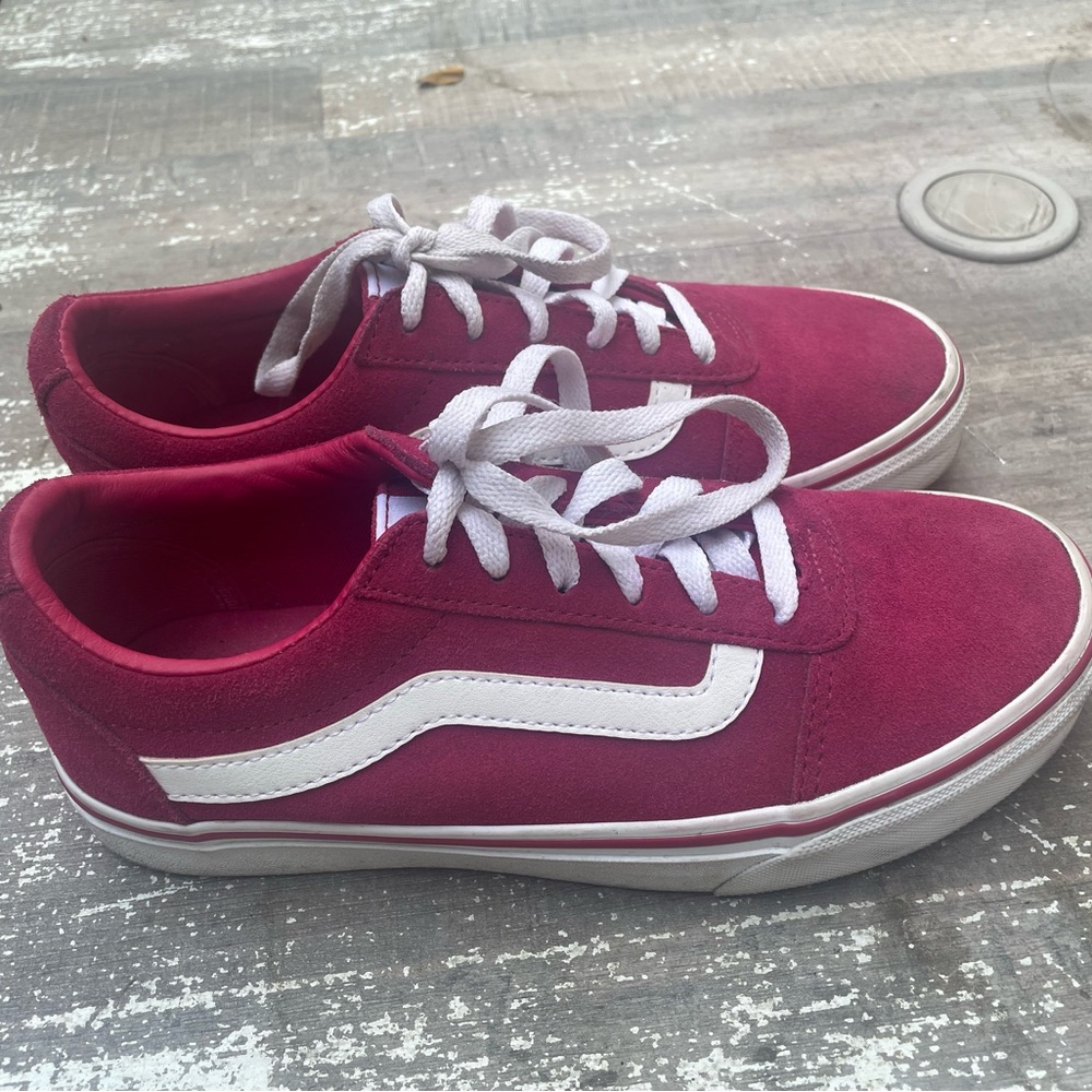Women’s Pink Old Skool Vans Size 7